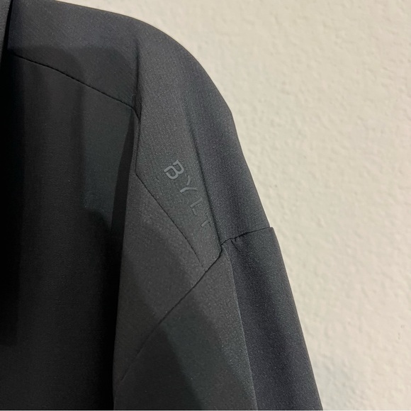 BYLT men’s district jacket black stretch classic size XL snap button up - Picture 10 of 16